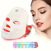 7-Color LED Face Mask, Skincare Face Mask, For Salon & Home Use, Facial Skin Rejuvenation Light, Mother's Day Gift